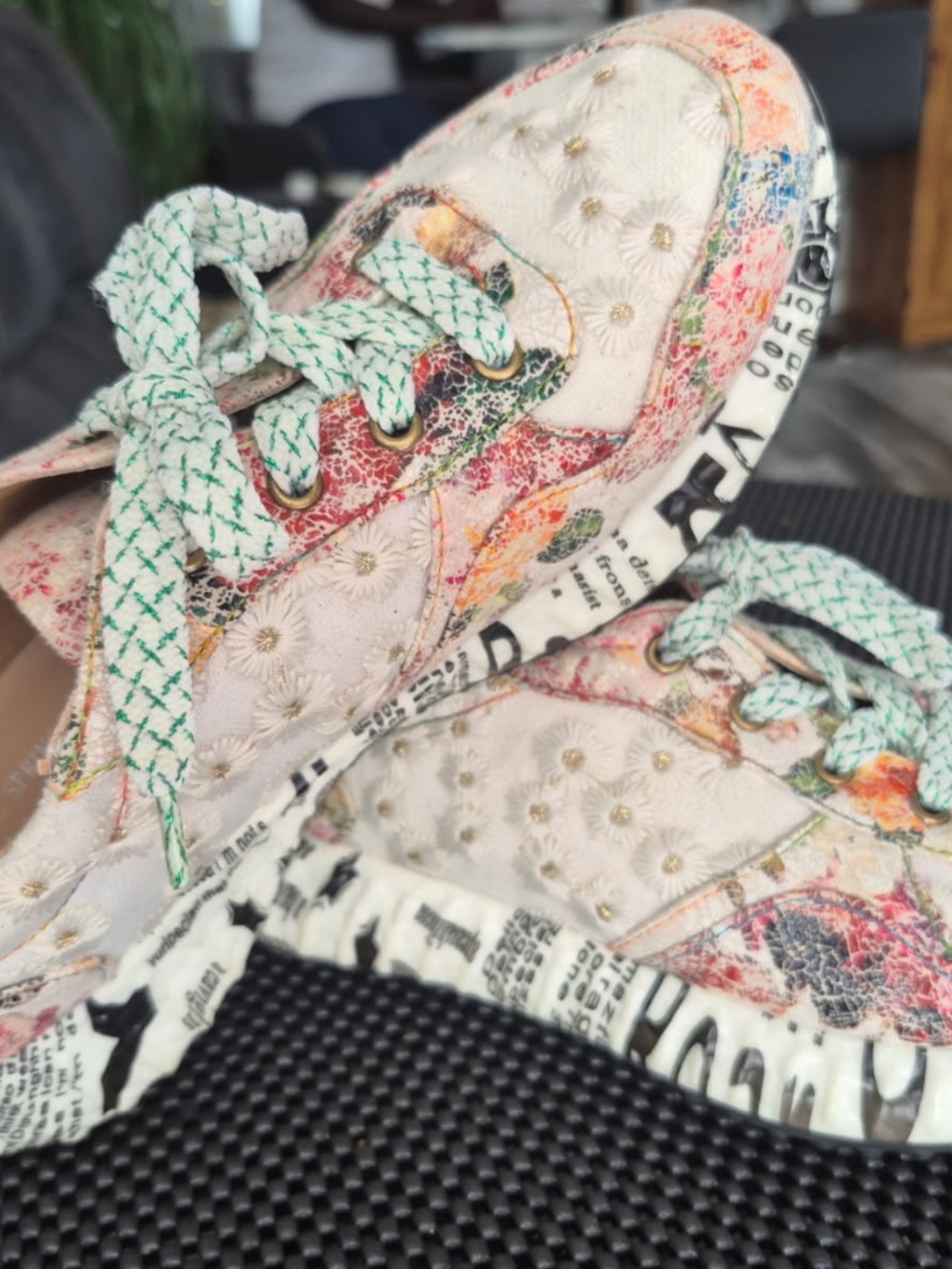 L’Artiste by Spring Step Daisymae – Baskets florales rares – Taille 37